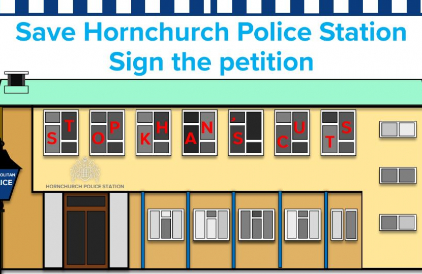 Save Hornchurch Police Station Logo
